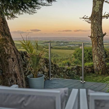 Scandi Cabin On A Hill, With Stunning Panoramic Views Ludgvan Luaran gambar