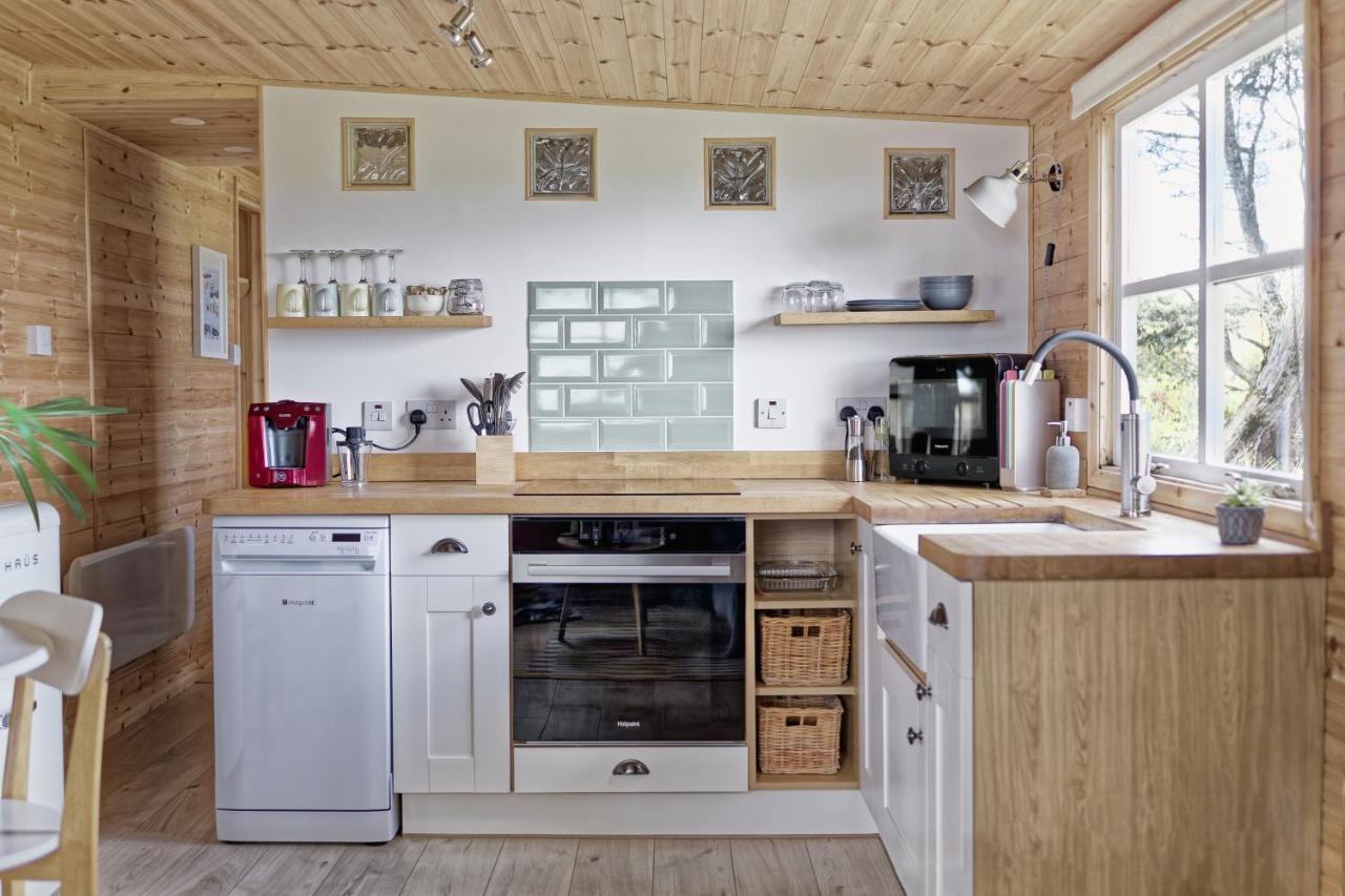 Scandi Cabin On A Hill, With Stunning Panoramic Views Ludgvan Luaran gambar