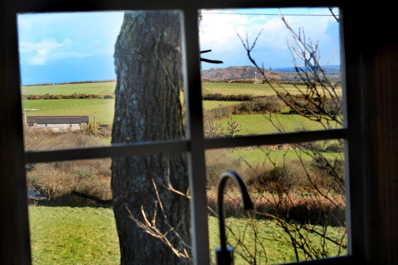 Scandi Cabin On A Hill, With Stunning Panoramic Views Ludgvan Luaran gambar