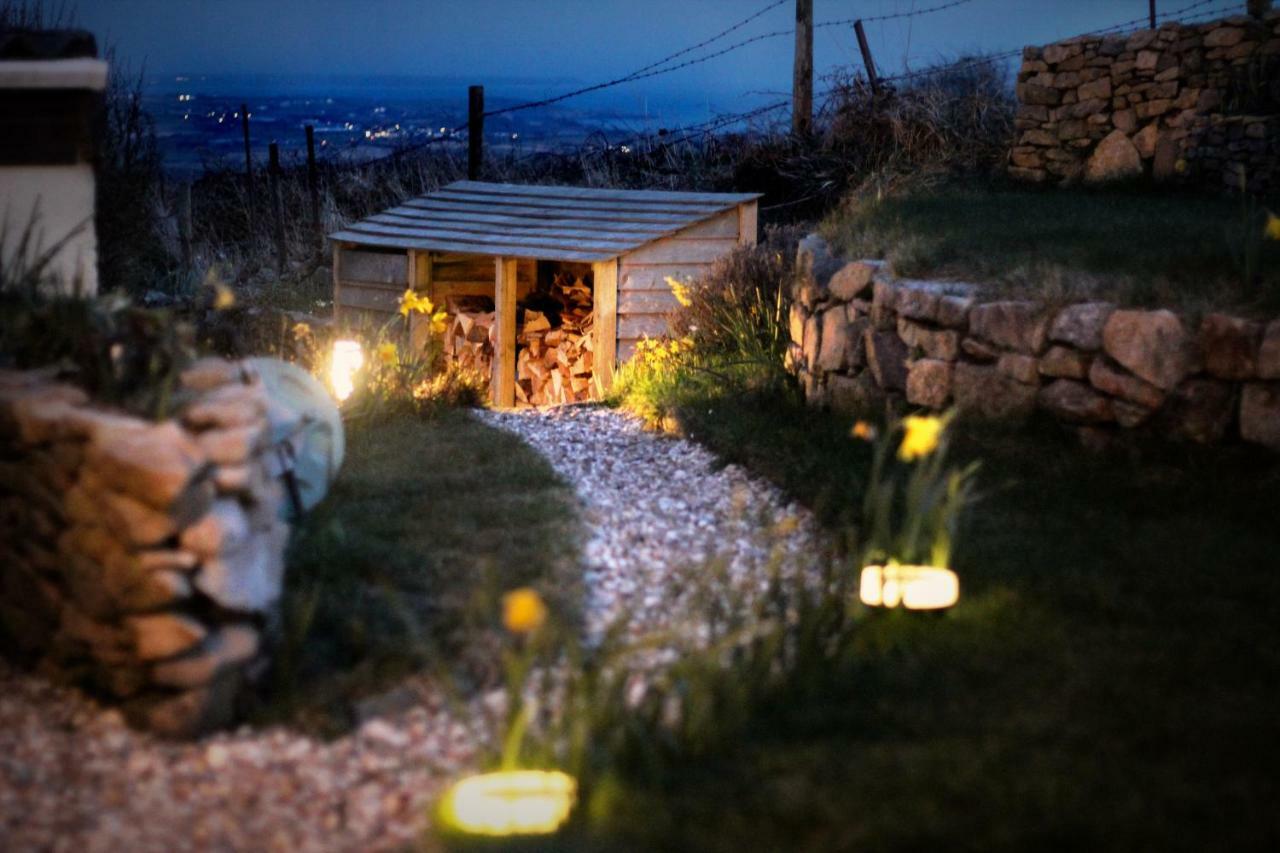Scandi Cabin On A Hill, With Stunning Panoramic Views Ludgvan Luaran gambar
