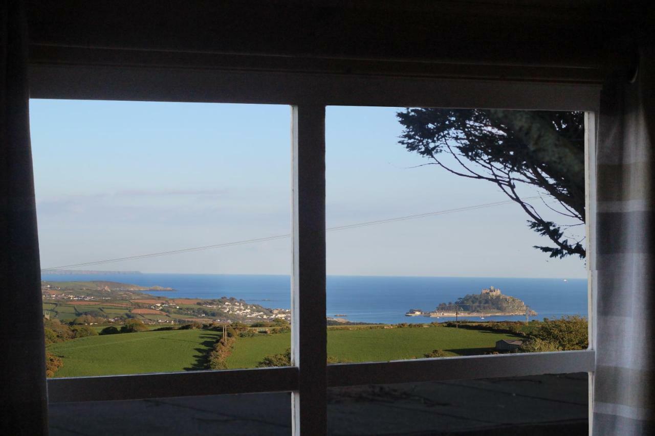 Scandi Cabin On A Hill, With Stunning Panoramic Views Ludgvan Luaran gambar